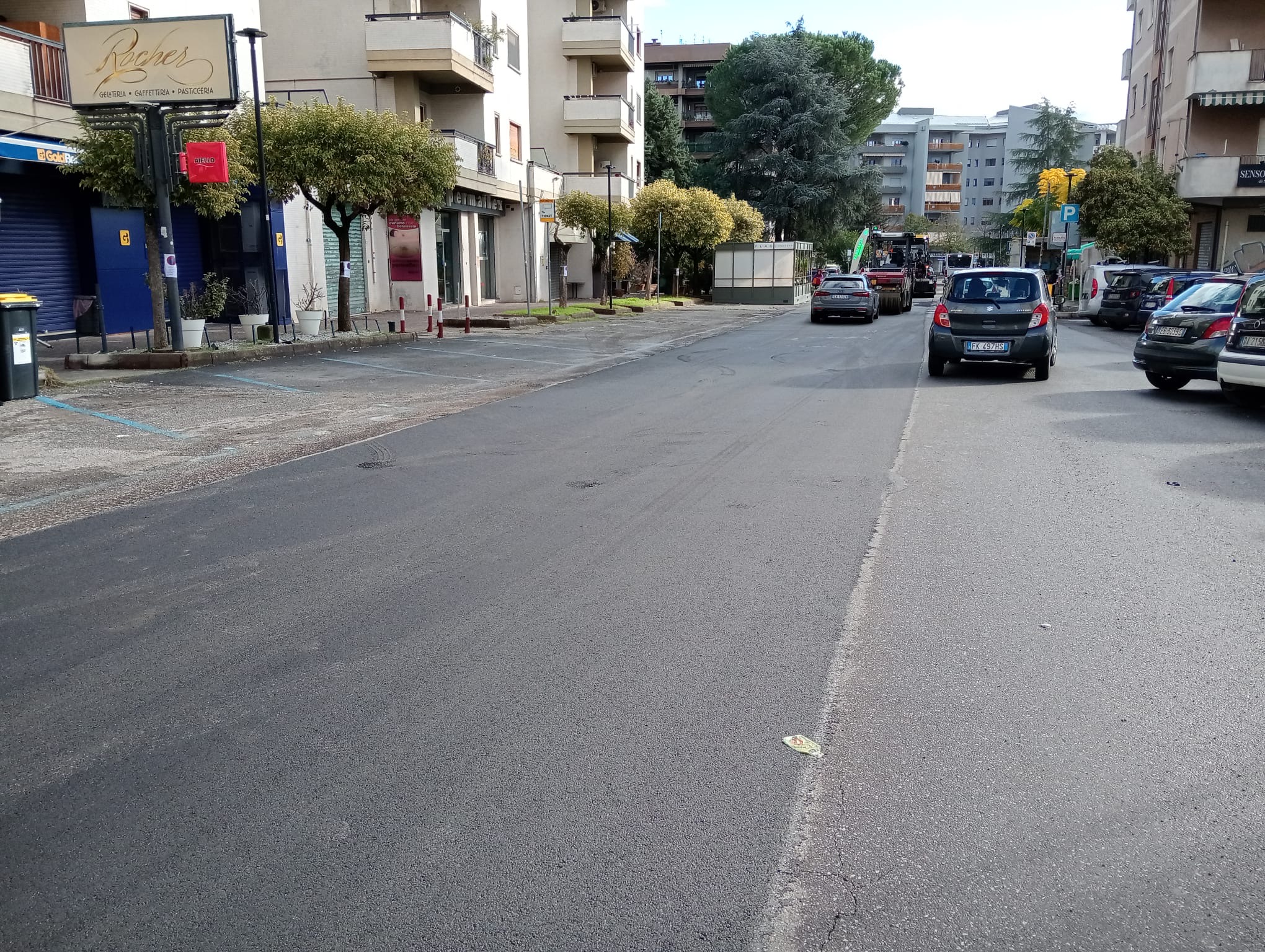 Bitumazione sul territorio comunale