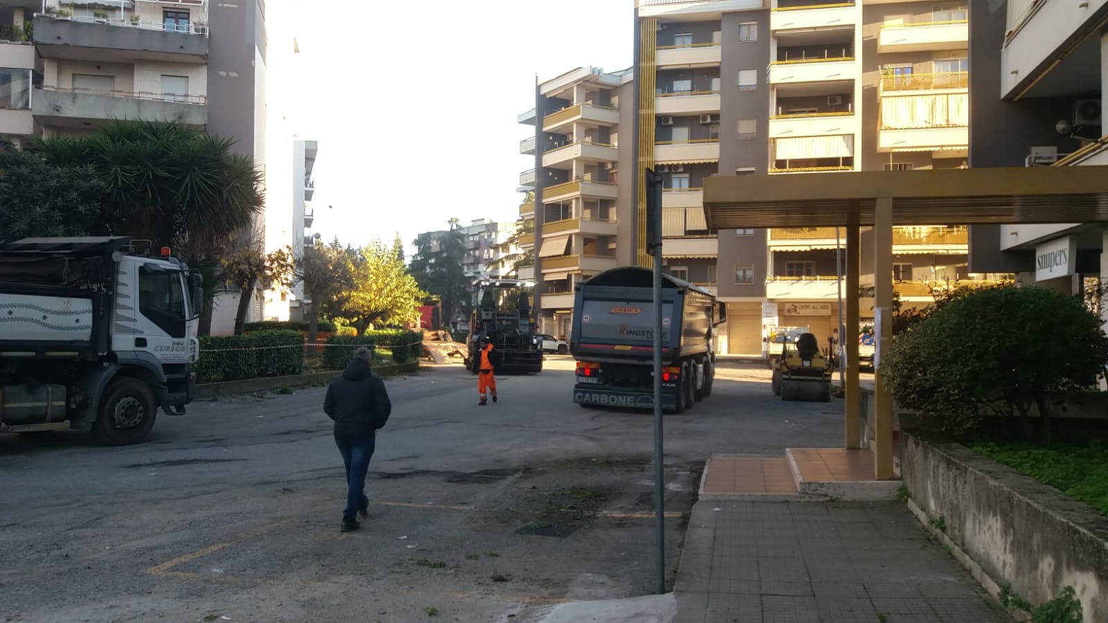 Bitumazione sul territorio comunale