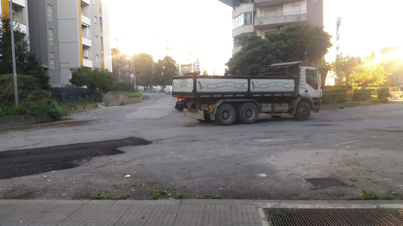 Bitumazione sul territorio comunale