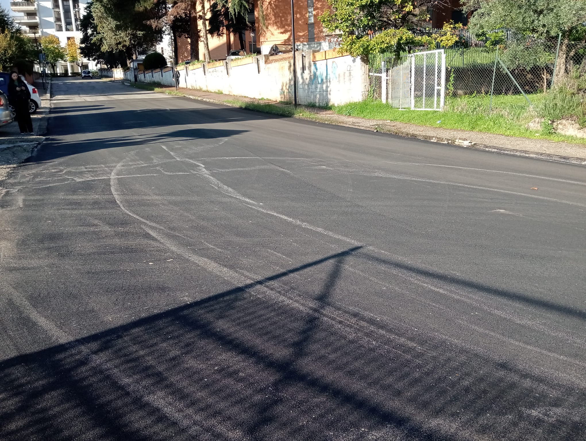 Bitumazione sul territorio comunale