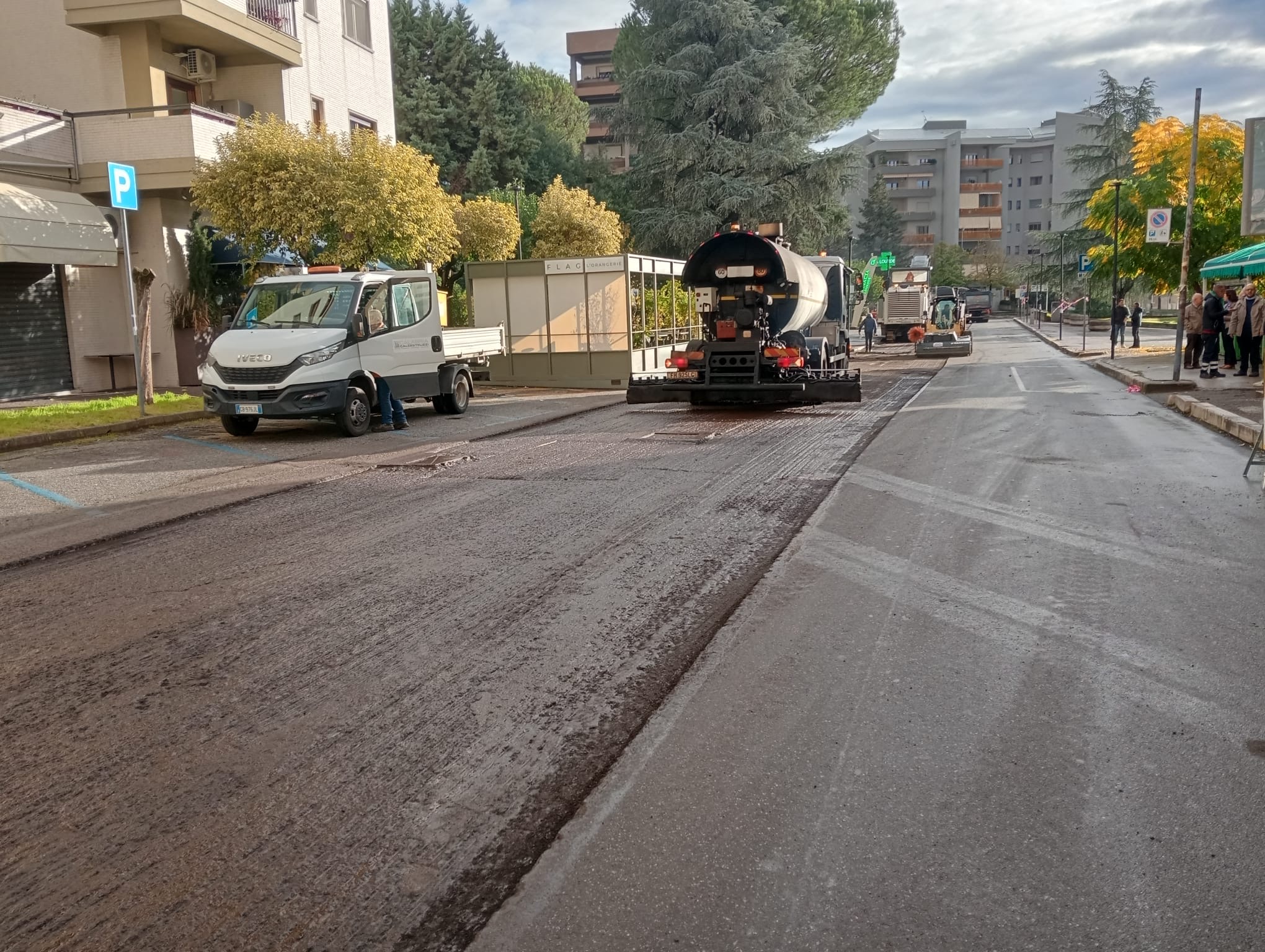 Bitumazione sul territorio comunale