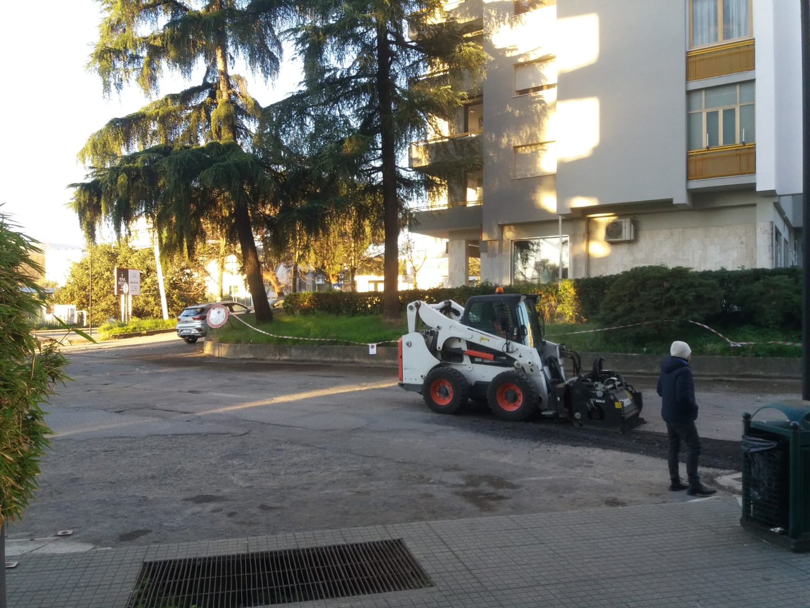 Bitumazione sul territorio comunale